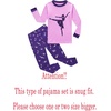 image:imageFamily Feeling Kids amp Toddler Girls Boys Pajamas 2 Piece Pjs Set 100 Cotton SleepwearPurpleA1