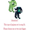 image:imageFamily Feeling Striped Boys Girls 2 Piece Christmas Pajamas Set 100 Cotton Pjs4piecedragon2022