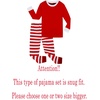 image:imageFamily Feeling Striped Boys Girls 2 Piece Christmas Pajamas Set 100 Cotton PjsChristmasStripedRed2