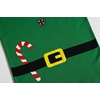 image:imageFamily Feeling Striped Boys Girls 2 Piece Christmas Pajamas Set 100 Cotton PjsElfGreen6016