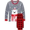 image:imageMatching Family Pajamas Christmas Sleepwear Cotton Holiday Valentine Halloween PjsChristmasPolarbear12023