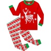 image:imageMatching Family Pajamas Christmas Sleepwear Cotton Holiday Valentine Halloween PjsChristmasReindeer2