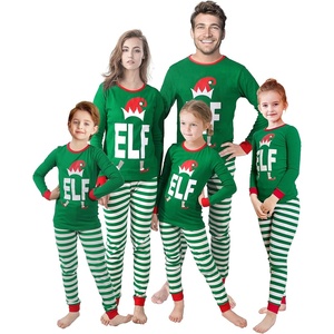 image:imageMatching Family Pajamas Christmas Sleepwear Cotton Holiday Valentine Halloween PjsChristmasElf