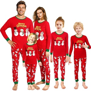 image:imageMatching Family Pajamas Christmas Sleepwear Cotton Holiday Valentine Halloween PjsChristmasRedSnowman2023