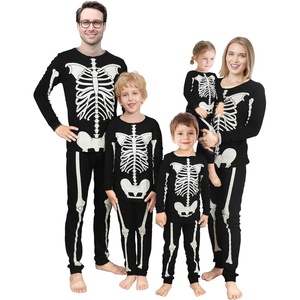 image:imageMatching Family Pajamas Christmas Sleepwear Cotton Holiday Valentine Halloween PjsFamilyskeleton2023