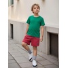 image:imageFamily Feeling Boys Short Sleeve Crewneck Kids TShirts Top Girls TeeGreen