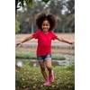 image:imageFamily Feeling Boys Short Sleeve Crewneck Kids TShirts Top Girls TeeRed