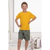 image:imageFamily Feeling Boys Short Sleeve Crewneck Kids TShirts Top Girls TeeYellow