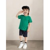 image:imageFamily Feeling Boys Short Sleeve Summer Crewneck Kids TShirts Top Girls 2Piece TeeGreen