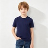 image:imageFamily Feeling Boys Short Sleeve Summer Crewneck Kids TShirts Top Girls 2Piece TeeNavy