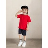 image:imageFamily Feeling Boys Short Sleeve Summer Crewneck Kids TShirts Top Girls 2Piece TeeRed