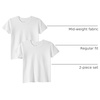 image:imageFamily Feeling Boys Short Sleeve Summer Crewneck Kids TShirts Top Girls 2Piece TeeWhite