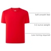 image:imageFamily Feeling Boys Short Sleeve Summer Crewneck Kids TShirts Top Girls TeeRed