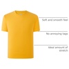 image:imageFamily Feeling Boys Short Sleeve Summer Crewneck Kids TShirts Top Girls TeeYellow