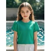image:imageFamily Feeling Girl Tshirts Short Sleeve Crewneck Kids TShirts Top TeeGreen