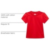 image:imageFamily Feeling Girl Tshirts Short Sleeve Crewneck Kids TShirts Top TeeRed