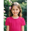 image:imageFamily Feeling Girl Tshirts Short Sleeve Crewneck Kids TShirts Top TeeRose