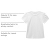 image:imageFamily Feeling Girl Tshirts Short Sleeve Crewneck Kids TShirts Top TeeWhite