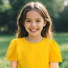 image:imageFamily Feeling Girl Tshirts Short Sleeve Crewneck Kids TShirts Top TeeYellow