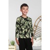 image:imageFamily Feeling Kids Long Sleeve Crewneck Boys Tee TShirtCamouflage