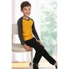 image:imageFamily Feeling Kids Long Sleeve Crewneck Boys Tee TShirtWhiteYellow