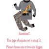 image:imageFamily Feeling Kids amp Toddler Boys Pajamas 2 Piece Pjs Set 100 Cotton SleepwearAexcavator