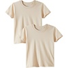 image:imageFamily Feeling Boys Short Sleeve Summer Crewneck Kids TShirts Top Girls 2Piece TeeBeige