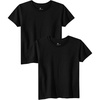 image:imageFamily Feeling Boys Short Sleeve Summer Crewneck Kids TShirts Top Girls 2Piece TeeBlack