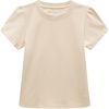 image:imageFamily Feeling Girl Tshirts Short Sleeve Crewneck Kids TShirts Top TeeBeige