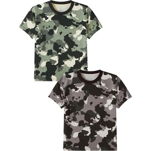 image:imageFamily Feeling Boys Short Sleeve Crewneck Kids TShirts Top Girls TeeCamouflage