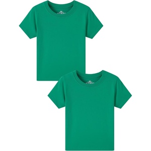 image:imageFamily Feeling Boys Short Sleeve Crewneck Kids TShirts Top Girls TeeGreen