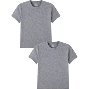 image:imageFamily Feeling Boys Short Sleeve Crewneck Kids TShirts Top Girls TeeGrey