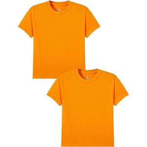 image:imageFamily Feeling Boys Short Sleeve Crewneck Kids TShirts Top Girls TeeOrange