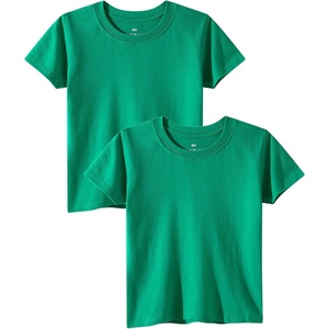 image:imageFamily Feeling Boys Short Sleeve Summer Crewneck Kids TShirts Top Girls 2Piece TeeGreen