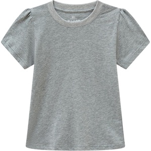 image:imageFamily Feeling Girl Tshirts Short Sleeve Crewneck Kids TShirts Top TeeGrey