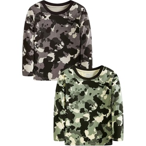 image:imageFamily Feeling Kids Long Sleeve Crewneck Boys Tee TShirtCamouflage