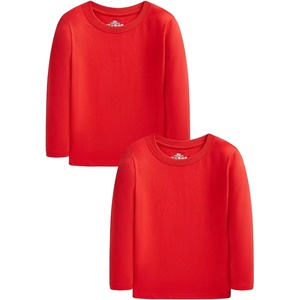 image:imageFamily Feeling Kids Long Sleeve Crewneck Boys Tee TShirtRed