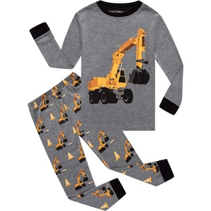 image:imageFamily Feeling Kids amp Toddler Boys Pajamas 2 Piece Pjs Set 100 Cotton SleepwearAexcavator