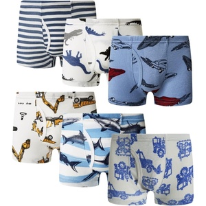 image:imageFamily Feeling Little Boys Cotton Boxer Brief Soft UnderwearColor 001
