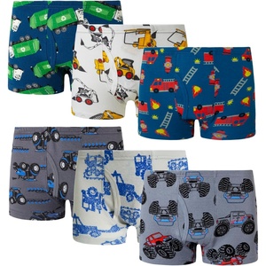 image:imageFamily Feeling Little Boys Cotton Boxer Brief Soft UnderwearColor 0021