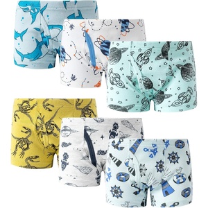 image:imageFamily Feeling Little Boys Cotton Boxer Brief Soft UnderwearColor 006