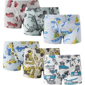 image:imageFamily Feeling Little Boys Cotton Boxer Brief Soft UnderwearColor 008
