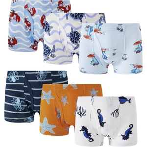image:imageFamily Feeling Little Boys Cotton Boxer Brief Soft UnderwearColor 015