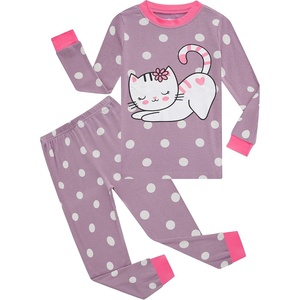image:imageFamily Feeling Little Boys Girls Child Pajamas Sets 100 Cotton Toddler PjsCat6121