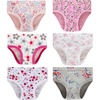 image:imageFamily Feeling Girls 100 Cotton Underwears  Comfortable amp Breathable Printed Pattern Panties for Child6 Pack  Flower
