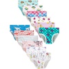 image:imageFamily Feeling Little Girl Underwear Toddler Panties Big Kids Undies Soft 100 CottonZh311512 Pack