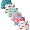 image:imageFamily Feeling Soft Cotton Girls Boyshort Panties Brief Underwear6 Pack Pattern PrintingMermaidFish
