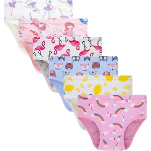 image:imageFamily Feeling Little Girl Underwear Toddler Panties Big Kids Undies Soft 100 Cotton6 Packrainbow42