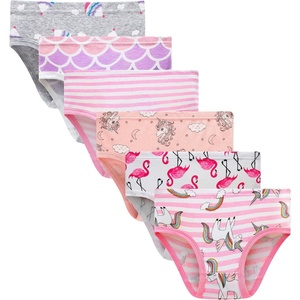 image:imageFamily Feeling Little Girl Underwear Toddler Panties Big Kids Undies Soft 100 Cotton6 Packunicornmermaid
