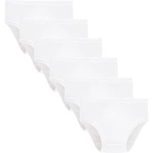 image:imageFamily Feeling Little Girl Underwear Toddler Panties Big Kids Undies Soft 100 Cotton6 Packwhite